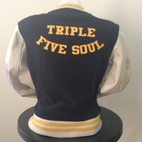 Rare triple 5 soul varsity jacket - Picture 2 of 2